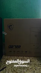  3 شاشه جيمنج ماركة MSi IPS نظيف بحالة الوكاله