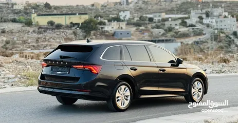  6 اوكتافيا 2021/20 بالنايلون منمرة من اربع شهور حررق سعرر 95.000 شيكل كاش و نهاائي