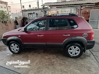  6 هونداي توسان موديل 2007 جيب الصلى على النبي مش ناقصو شي ترخيص جديد