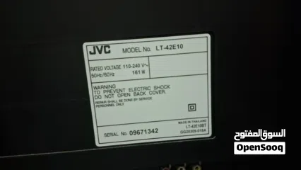  5 JVC television