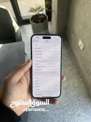  4 iPhone 14 Pro Max 1000Gg حرق  أمريكي مش مشفر بحالة ممتازة جدا  نموذج N خالي من العيوب بطارية 90%  ذه