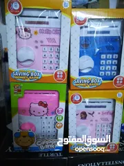  18 الحصاله الذكيه برقم سري حصاله الكترونيه حصالة نقود خزنة حفظ النقود هدية هدايا خزنه