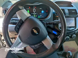  10 شفروليه سبارك كهرباء كامل2015 كرت ابيض فحص كامل تمشي بشحنه 140كيلو  قابل للتفاوض