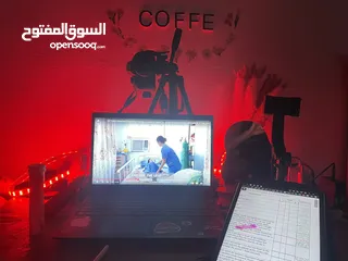  14 نيكون 3300d حال الوكاله  شتر قليل  عدسه 18/55 ستراب  وصلات  ترايبود  شاحن  بطاريه