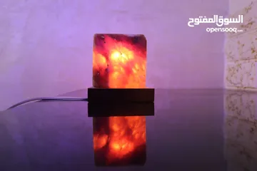 6 تيبل لاند ملح الهملايا.  Himalayan salt lamps
