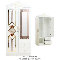  6 2 DOOR CUPBOARD SIZE 100X200