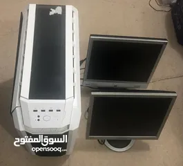  1 شاشة و PC فقط فاضي