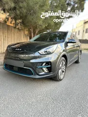  13 كيا نيرو Kia Niro EV كهربائية بالكامل 2022 فل اعلى صنف مع فتحة فحص عداد قليل 27 الف كاش او اقساط