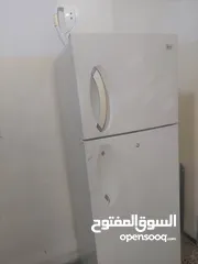  1 ثلاجه شغاله 100% على الهواء ال جي الجيزر جديد غساله جديده استعمال شيء بسيط
