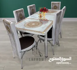  14 Extendable Dining table set with 6 chairs and 4 chairs