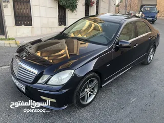  1 مرسيدس بنز E200 AMG موديل 2011 وارد الشركة فل كامل أعلى صنف للبيع