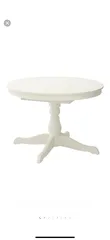  1 IKEA Ingatorp White Extendable Table