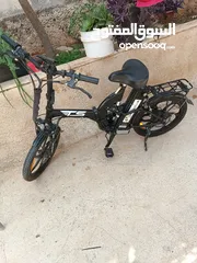  3 بسكليت كهربا جديد استعمال بسيط سعر مغري