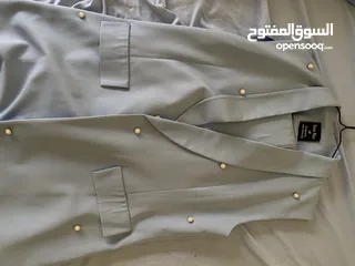  1 طقم صيفي خفيف بلون أزرق سماوي