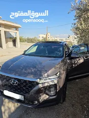  4 جيب سانتافيه 2018 دفع رباعي مع فتحة سقف وفل فل ابشن