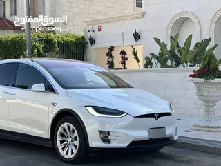 3 Tesla model x 2020 long range plus  بسعر مغري dual motor