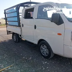  2 هنداي بورتر دبل كابين 2004 مرخصة لآخر شهر 10 اربعه جيد والفحص مرفق بالصور