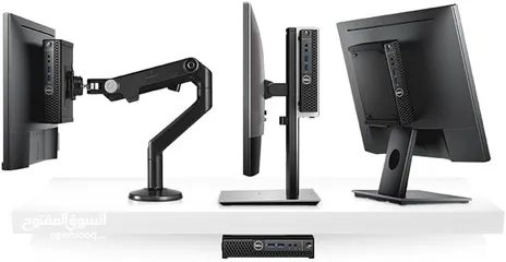  2 Dell OptiPlex 3060 Micro & 22′′ Monitor Intel i5 Gen 8 Six Core 2.1GHz 16GB  RAM 512GB M.2 SSD Win 1
