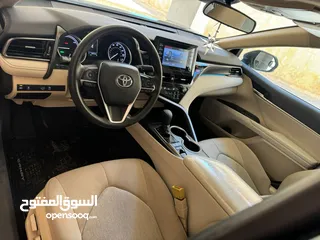  13 Toyota CAMRY تويوتا كامري موديل2021 للبيع بطارية ليثيوم مدى الحياة وارد امريكي