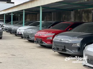  24 هيونداي كونا كهرباء موديل 2019 فل ما عدا الفتحة حرة غير مجمركة وارد كوريا