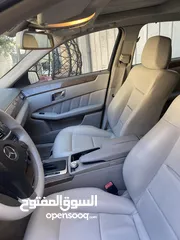  6 مرسيدس E200 2012  بحالة الوكالة