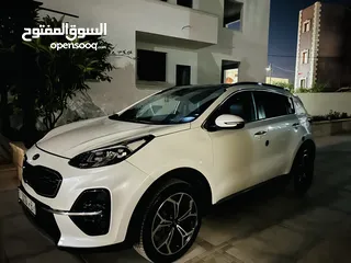  17 كيا سبورتاج 2020 سعر حرق فل كامل الإضافات لون أبيض عاجي محرك 2000 بانوراما تدفئة وتبريد مقاعد جنط19