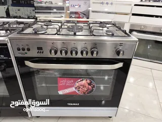  5 عرض نااار على فرن تكماز 80 سم ستيل منصب ثقيل هافي ديوتي