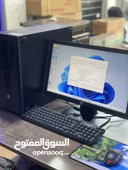  4 PC HP Core i7 جيل رابع  مع شاشة كامل مكمل قوي و عملي أمريكي اصلي