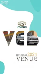  1 Hyundai Venue 2024 for rent - Free Delivery for Monthly Rental