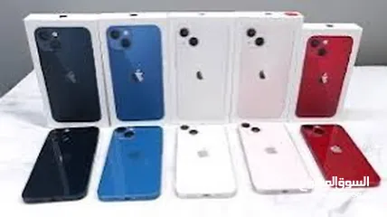  2 iPhone 13 (128GB)  ايفون 13 كفالة لمدة عام من تاريخ الشراء