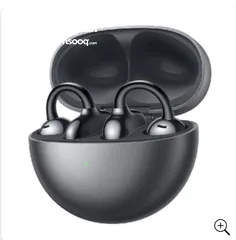  2 سماعة هواوي جديد بكرتونها (أسود) huawei freeclip wireless airbuds (new) (black)