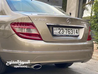  11 مرسيدس c200 2008  فل مع الفتحه     اضافات مميزه فتحه/برادي كهرباء/حساس