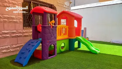  4 العاب خارجية للحضانات ورياض الأطفال والمدارس