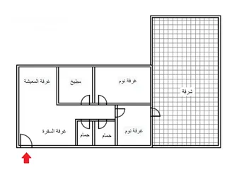  18 شقة مفروشة 95 متر مربع للإيجار في دير غبار  غرفتين نوم، حمامين