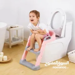  2 كرسي حمام الطفل القابل للطي ومانع للانزلاق  