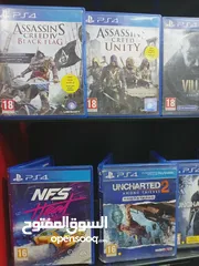  5 سيديات بلايستيشن فور  و فايف PS4 &PS5 CD.S