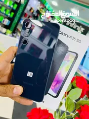  1 مستعمل اخو الجديد Samsung A35 5G رام 16 جيجا 256 أغراضة والكرتونه الأصلية متوفر توصيل أغراضة الأصلية