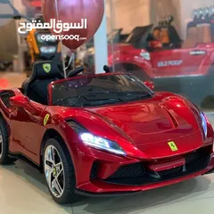  6 سيارات شحن العاب اطفال فراري الاصلية Ferrari f8 Orginal