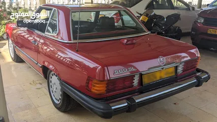  5 1986 Mercedes-Benz 560SL    مرسيدس 560 أس إل موديل 1986