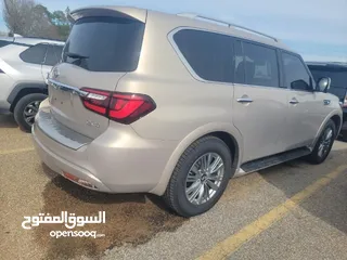  4 انفنيتي Qx80 2018 فورويل كلين تايتل