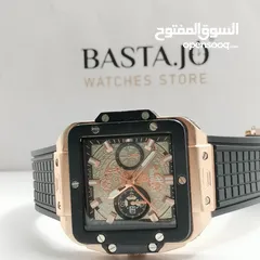  16 متوفر كساتك للساعات الهوبلت.... جلد... ربر.... بسعر مناسب