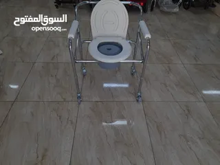  2 كرسي حمام طبي ثابت مقاس كبير مقاس 52 سم عرض