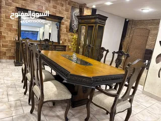  12 غرفة سفره 3 قطع كوالتي عالي جداً ، من أرقى و أفخم الموديلات العصريه