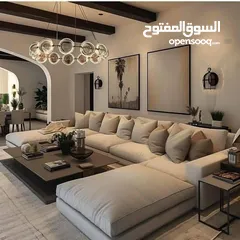  3 Furniture works, Lighting works, Painting works, Glass, Decorations Full Setup designing Living Room