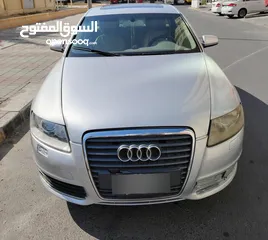  2 اودي A6 صالون 2008 عداد 192 الف !!