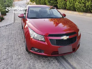  23 شيفروليه كروز 2012 لون خمري اتوماتيك بحاله ممتازه لا تحتاج إلى شيء