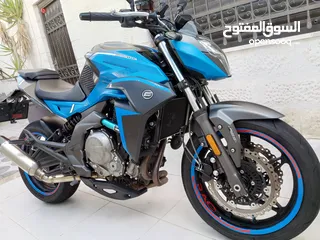  15 دراجه سي اف موتو  NK650cc بحالة الجديدة استعمال خفيف جدا موديل 2021