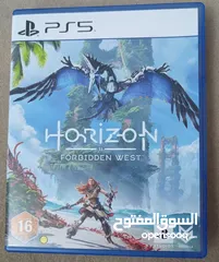  1 للبيع لعبة بلاي ستيشن هورايزون Horizon ps5