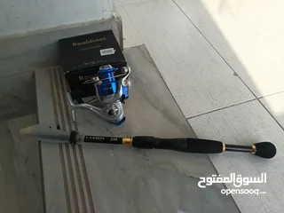  5 fishing rod and reel