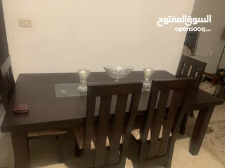  3 طاولة سفرة اصلية